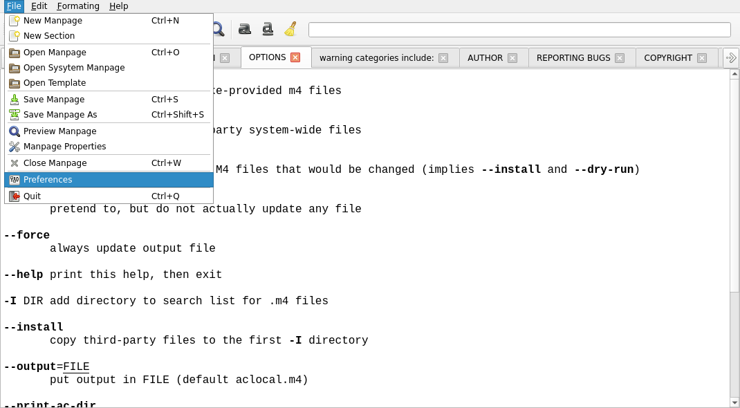 File Menu File Menu